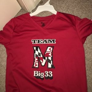 Maryland Team big 33 athletic T